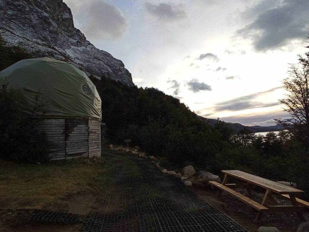 W trek refugio Francés